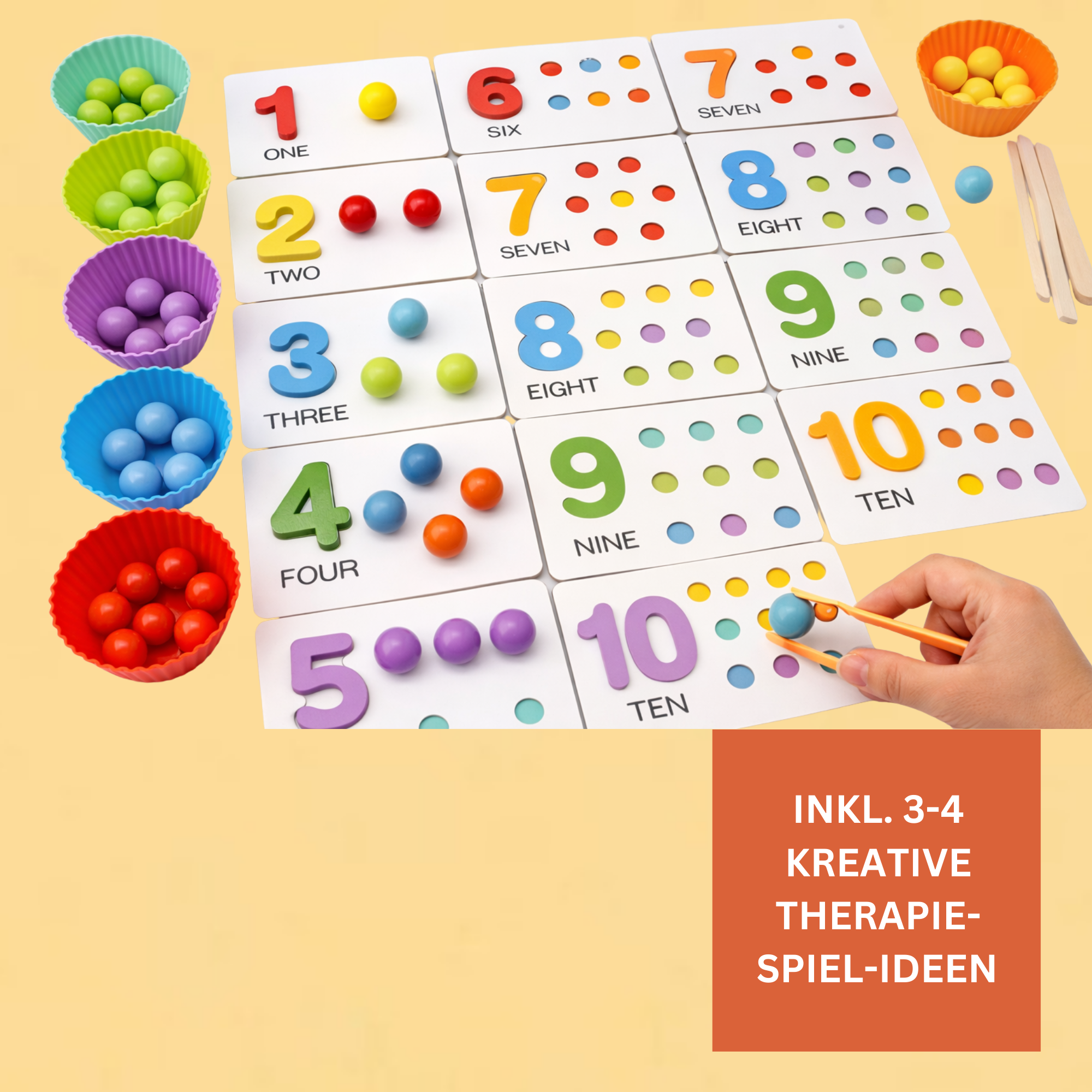 Zahlen-Sortier-Spiel