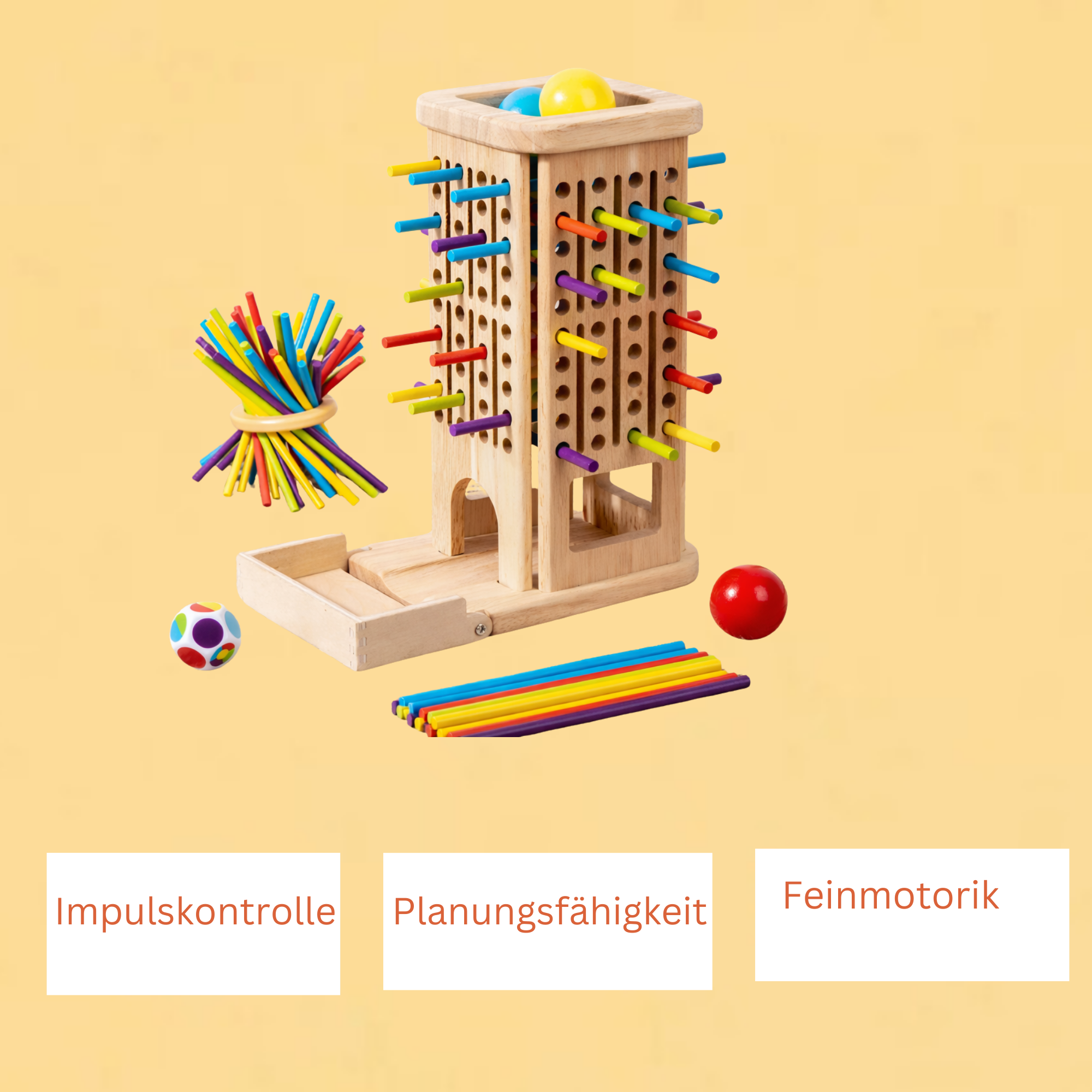 Stäbchen-Turm