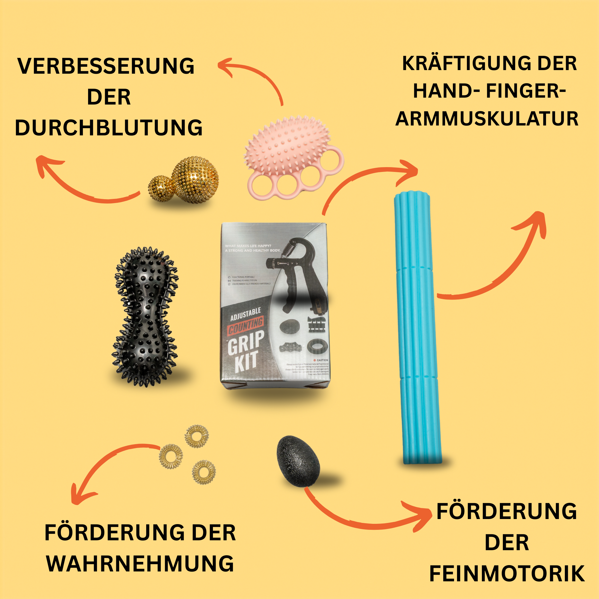 "Starke Hände"- Handkraft & Feinmotorik