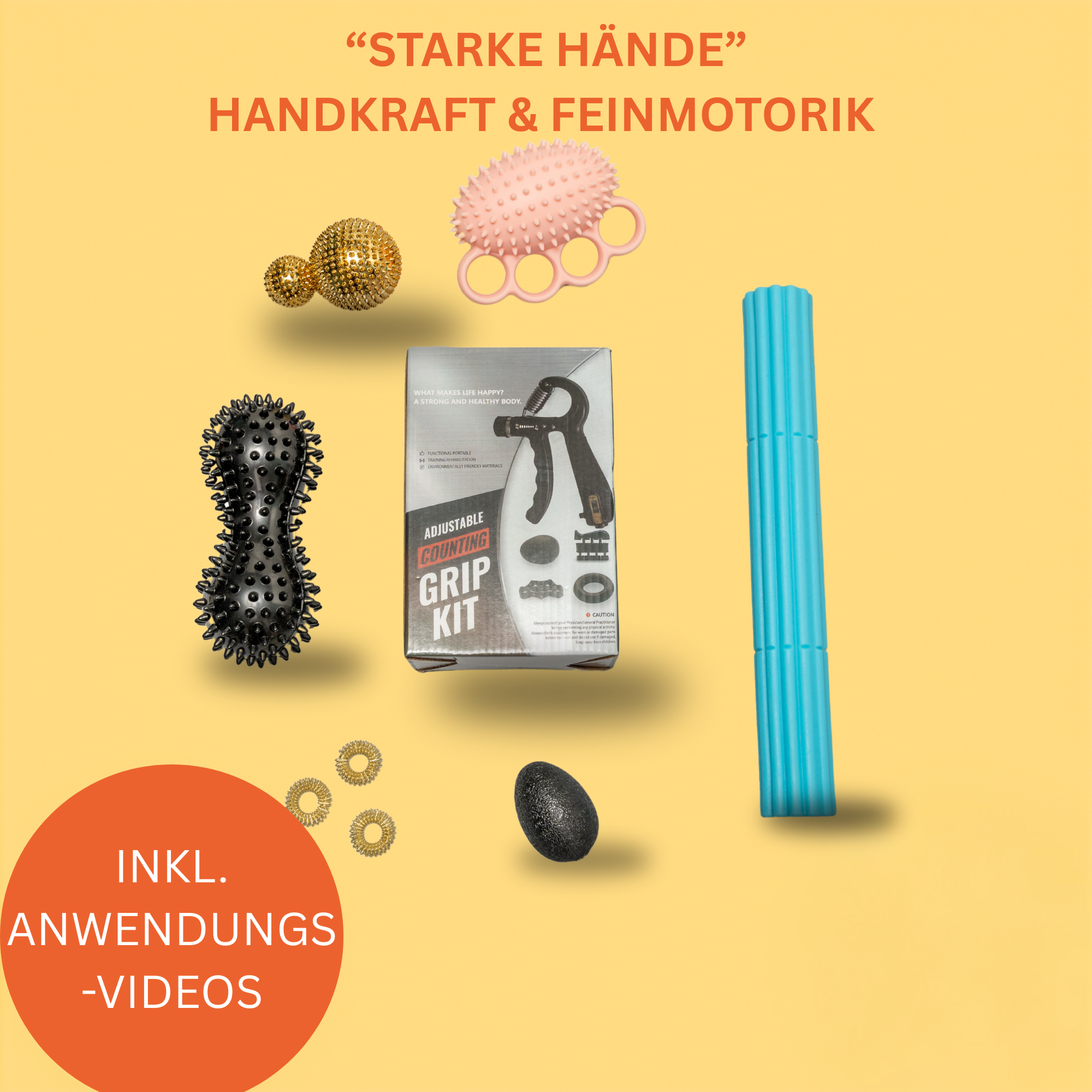 "Starke Hände"- Handkraft & Feinmotorik